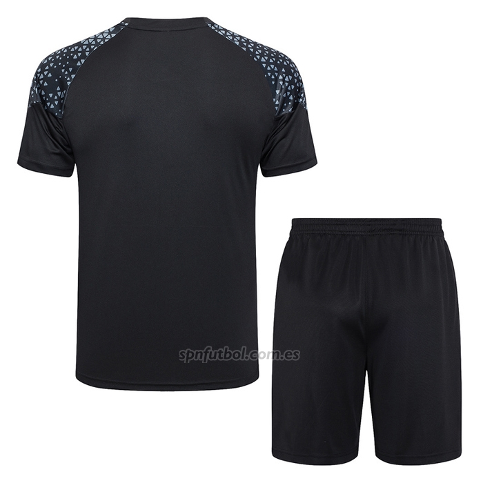 Chandal del Borussia Dortmund Manga Corta 2023-2024 Negro - Pantalon Corto